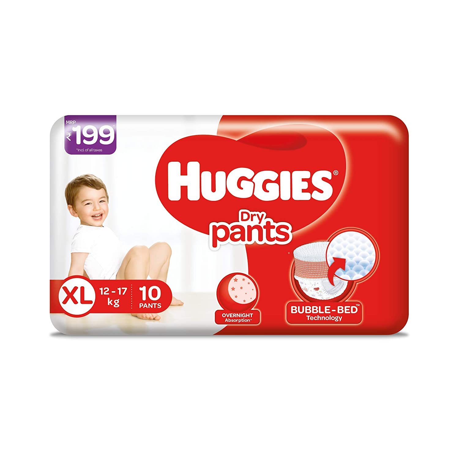 Cotton Pant Diapers Huggies Wonder Dry Pants Double Extra Large Size Size  XXL Age Group 23 Year